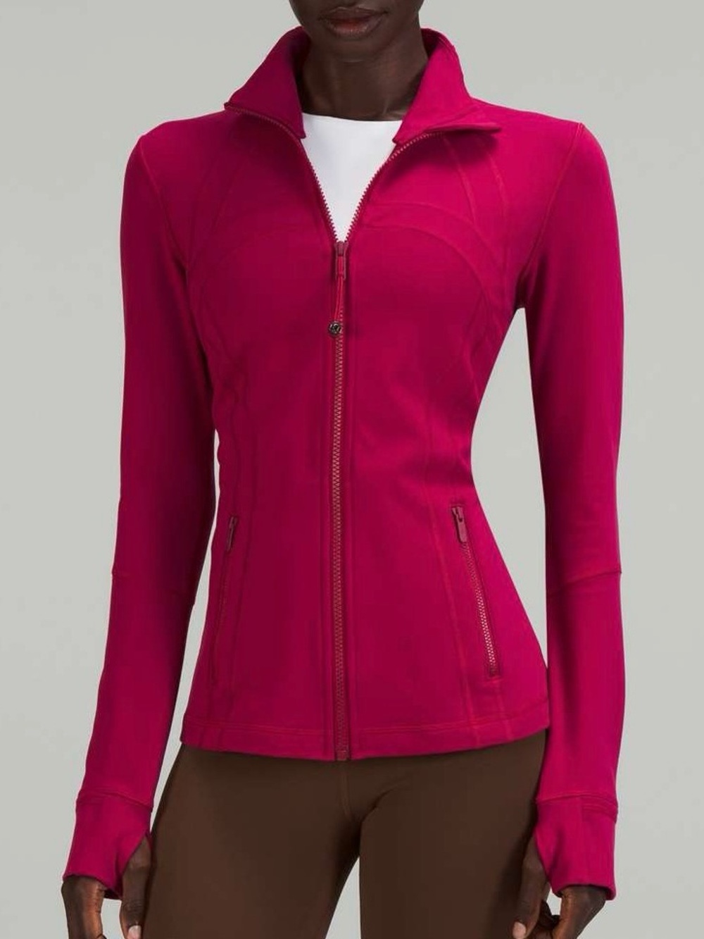 Lululemon Define Jacket Luon Size 2 Pomegranate